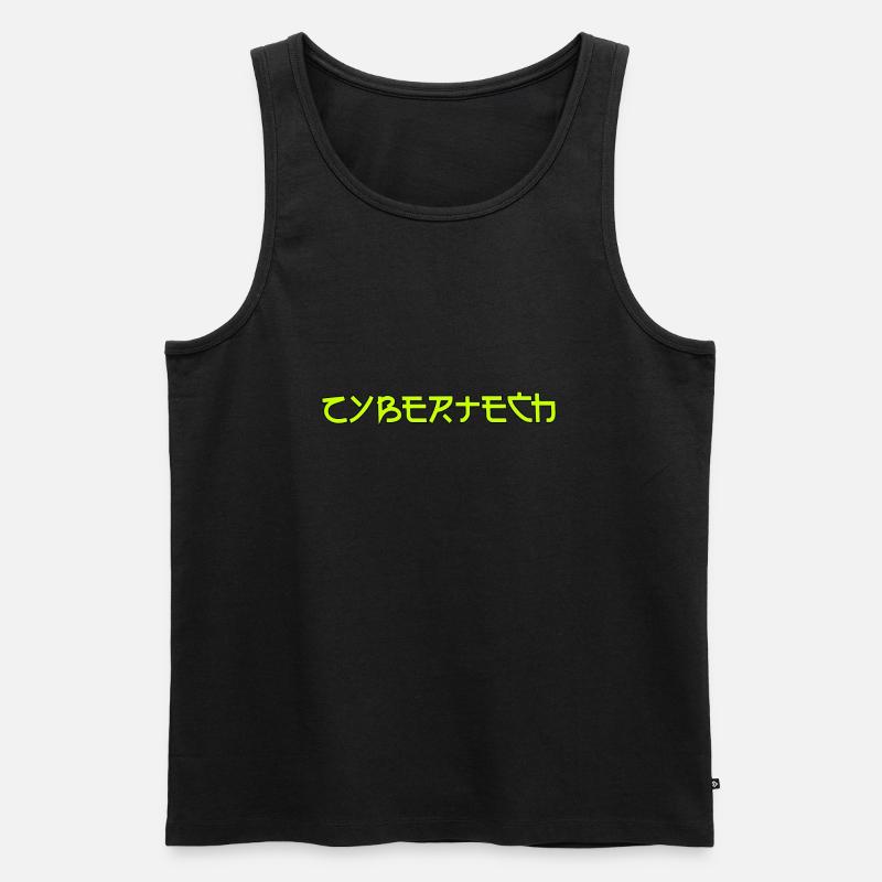 Cybertech Technowear - Débardeur bio Premium Homme - noir