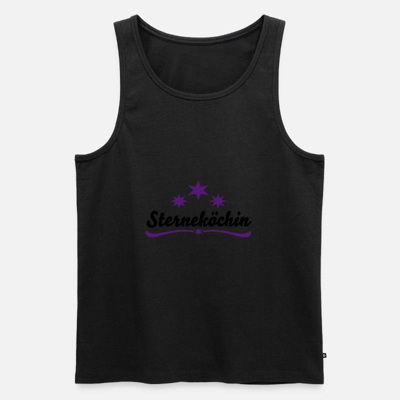 Köchin - Männer Premium Bio Tank Top - Schwarz