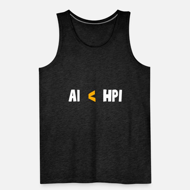 Artificial Intelligence is less than my HPI Men's Premium Organic Tank Top