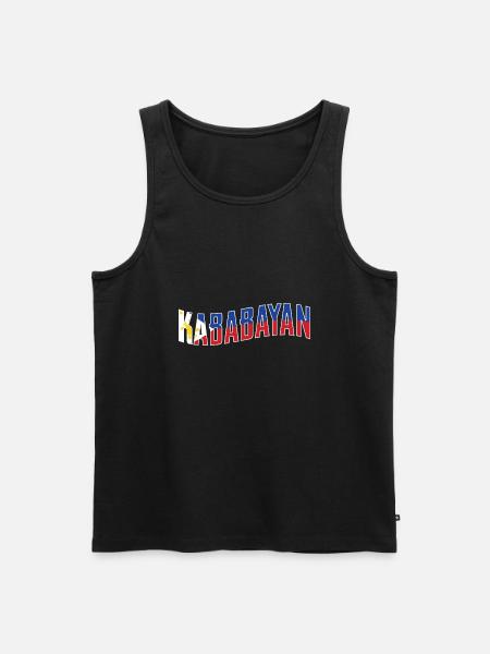 Philippines - Kababayan - Men's Premium Organic Tank Top - black