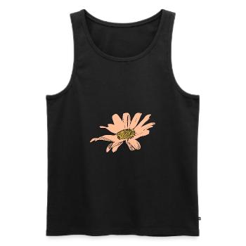 Muttertags Geschenk Mutter Muttertag Geschenkidee  - Männer Premium Bio Tank Top - Schwarz - Vorne - Michal (187cm)