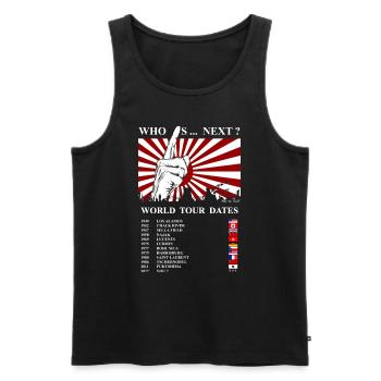 Fukushima , Anti,Atomkraft Nein Danke , Kernkraft - Männer Premium Bio Tank Top - Schwarz - Vorne - AI Model Male 178 light (178cm)