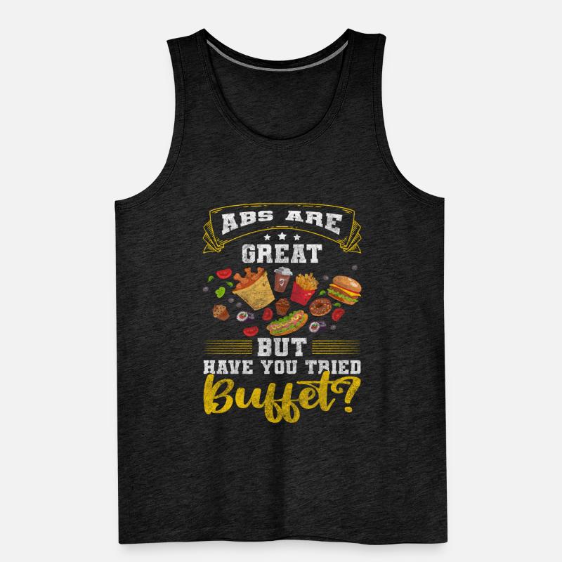 Cibo Ristorazione Canottiera ecologica premium da uomo