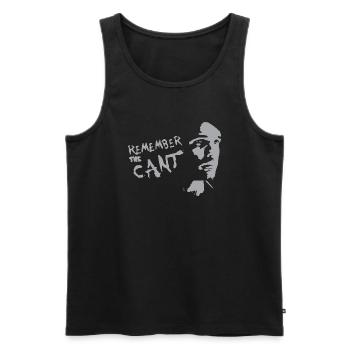 erinnere mich an die Neigung - Männer Premium Bio Tank Top - Schwarz - Vorne - AI Model Male 178 light (178cm)