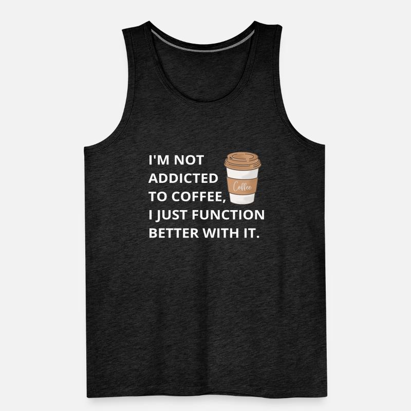 Coffee: Enhancing Functionality, One Cup at a Time Men's Premium Organic Tank Top