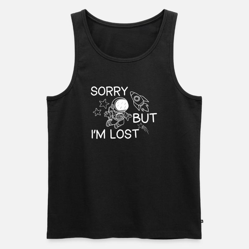 sorry - Männer Premium Bio Tank Top - Schwarz