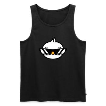 Bird Sunglasses Cool Black Glasses Coolness - Men's Premium Organic Tank Top - black - Front - Michal (187cm)