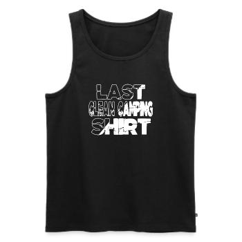 Sayings Hiking Travel Camping Men - Men's Premium Organic Tank Top - black - Front - Michal (187cm)