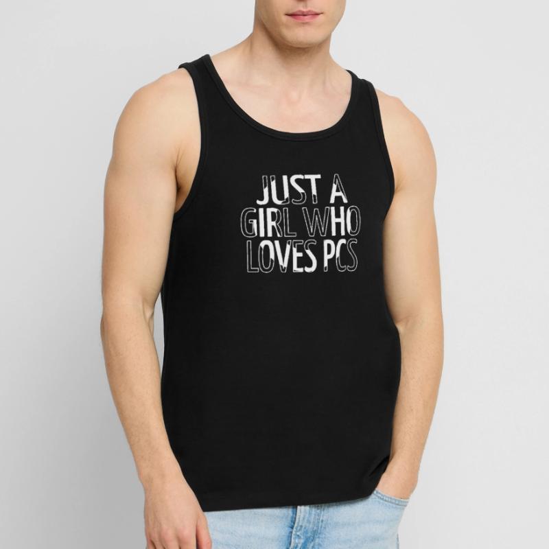 computer programming c sharp programming humor Men's Premium Organic Tank Top