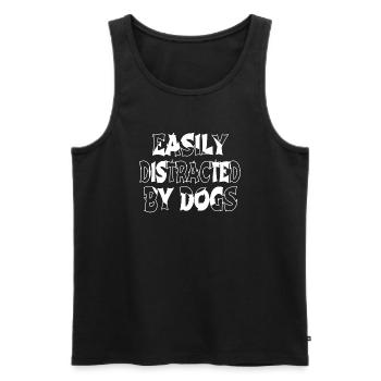 gift idea beagle dog lover pet beagle dog gift - Männer Premium Bio Tank Top - Schwarz - Vorne - Michal (187cm)
