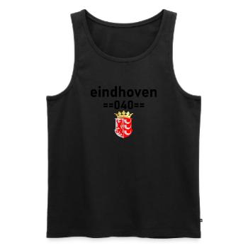 eindhoven 040with weapon eindhoven - Men's Premium Organic Tank Top - black - Front - AI Model Male 178 light (178cm)