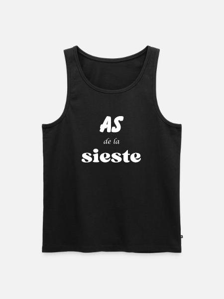Ace of the nap - Men's Premium Organic Tank Top - black