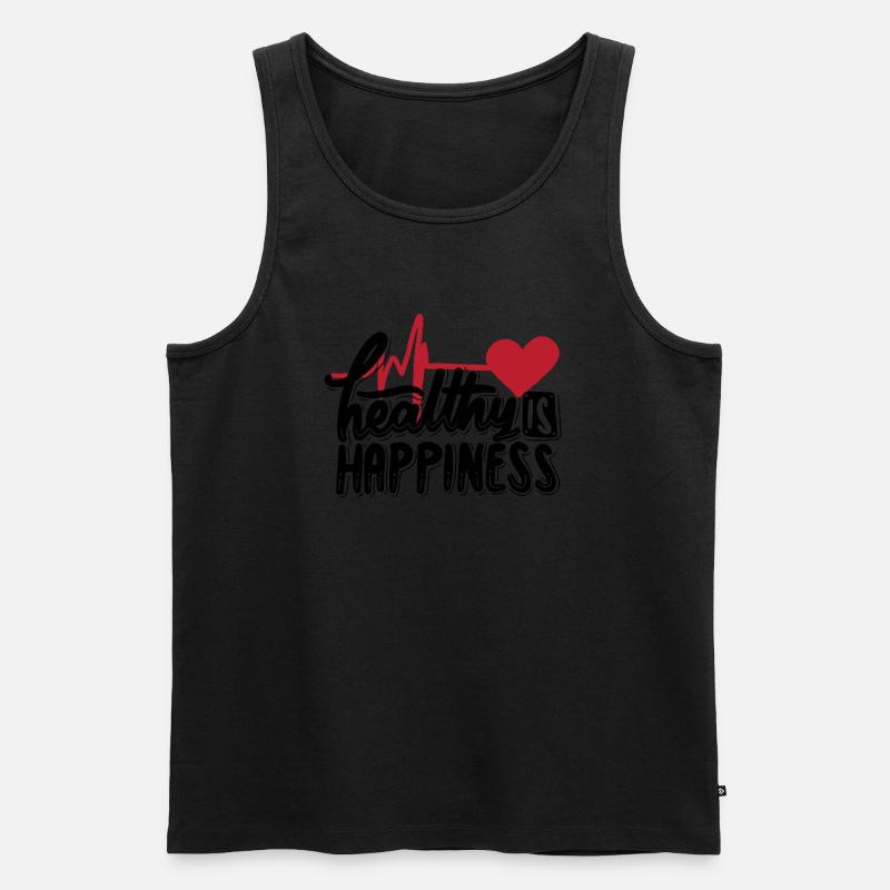 Happy - Männer Premium Bio Tank Top - undefined
