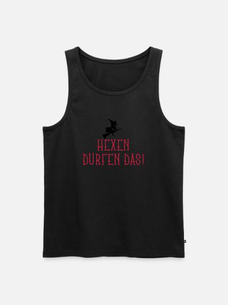 hexen_duerfen_das_12_2016_02_2c - Männer Premium Bio Tank Top - Schwarz