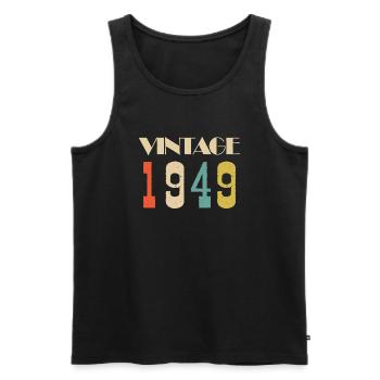 1998 Vintage Édition limitée Cadeau - Débardeur bio Premium Homme - noir - Devant - Michal (187cm)