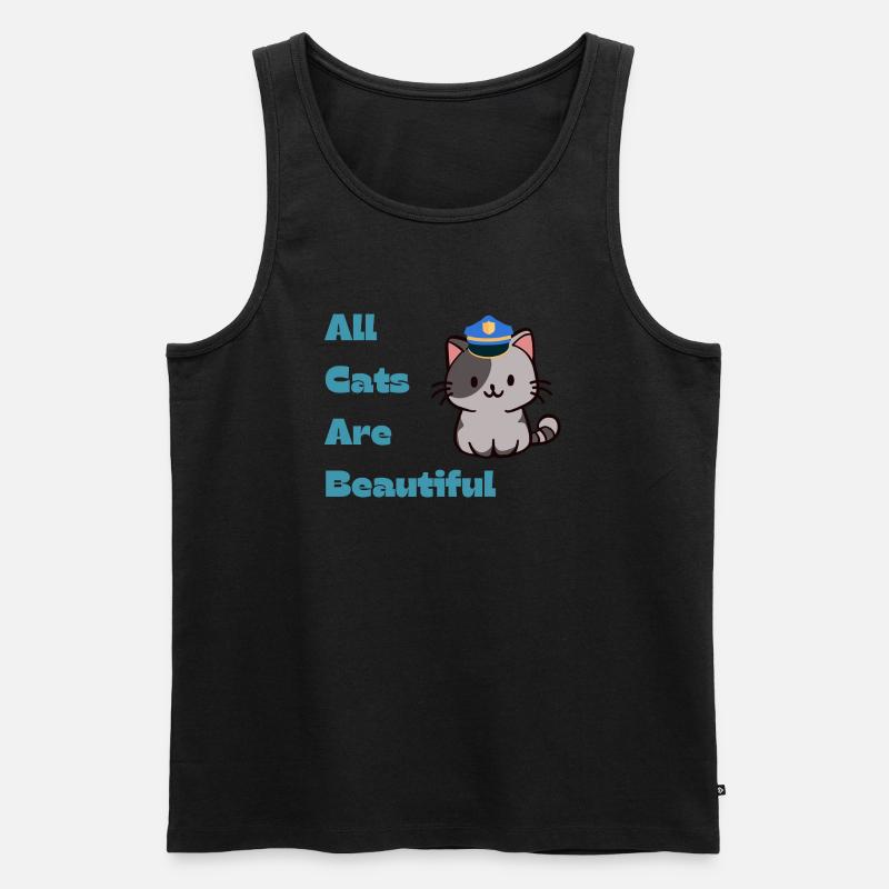AHAB - Männer Premium Bio Tank Top - Schwarz