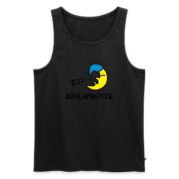 Sleepyhead - Men's Premium Organic Tank Top - black - Front - Michal (187cm)
