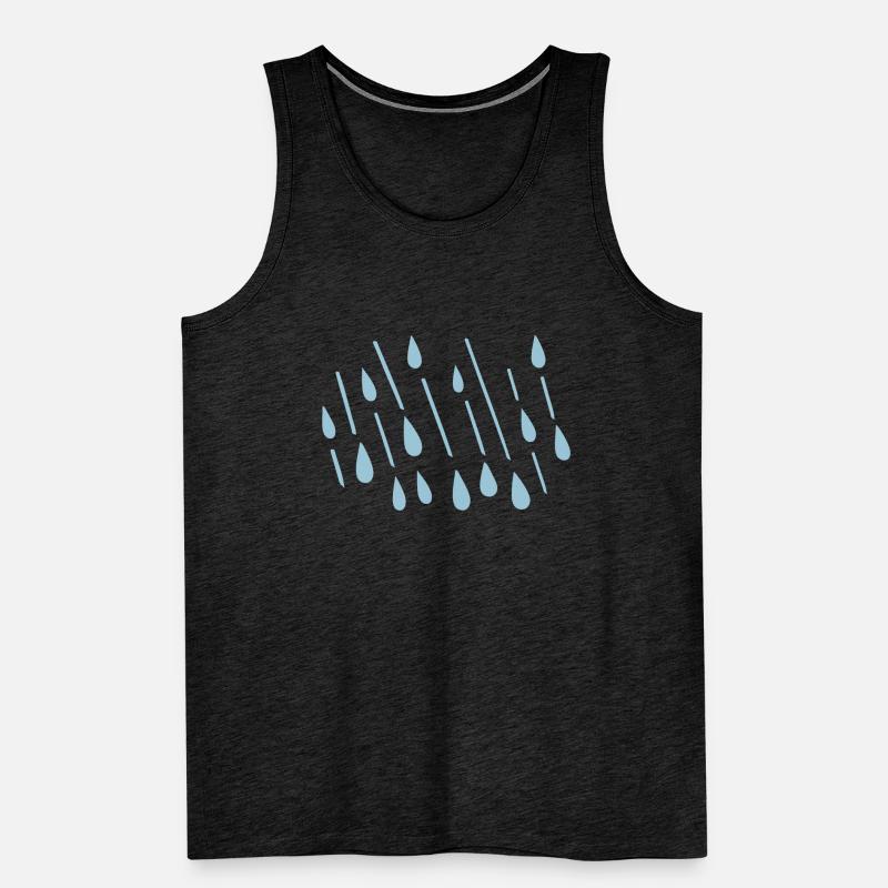 rain_drop regnerischen Tag Männer Premium Bio Tank Top