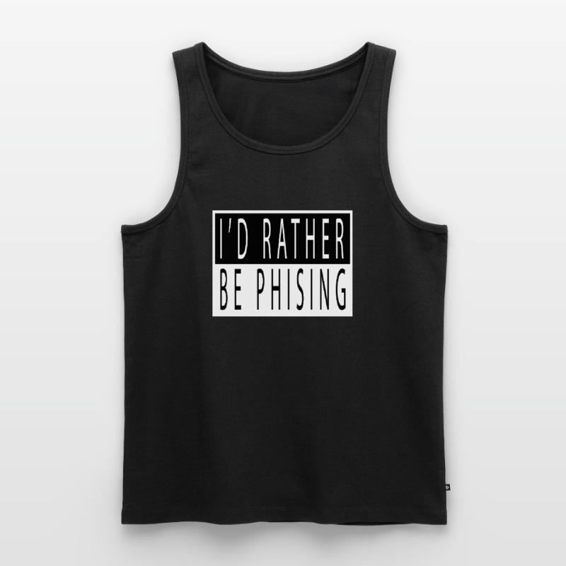 present idea bio hack hacking coding gift idea Männer Premium Bio Tank Top