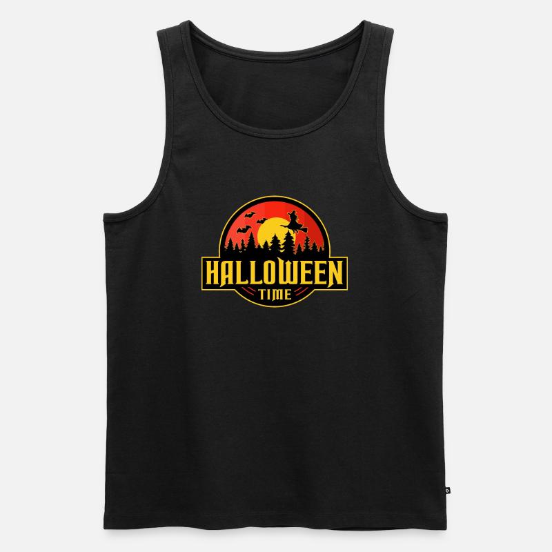 Halloween - Männer Premium Bio Tank Top - Schwarz
