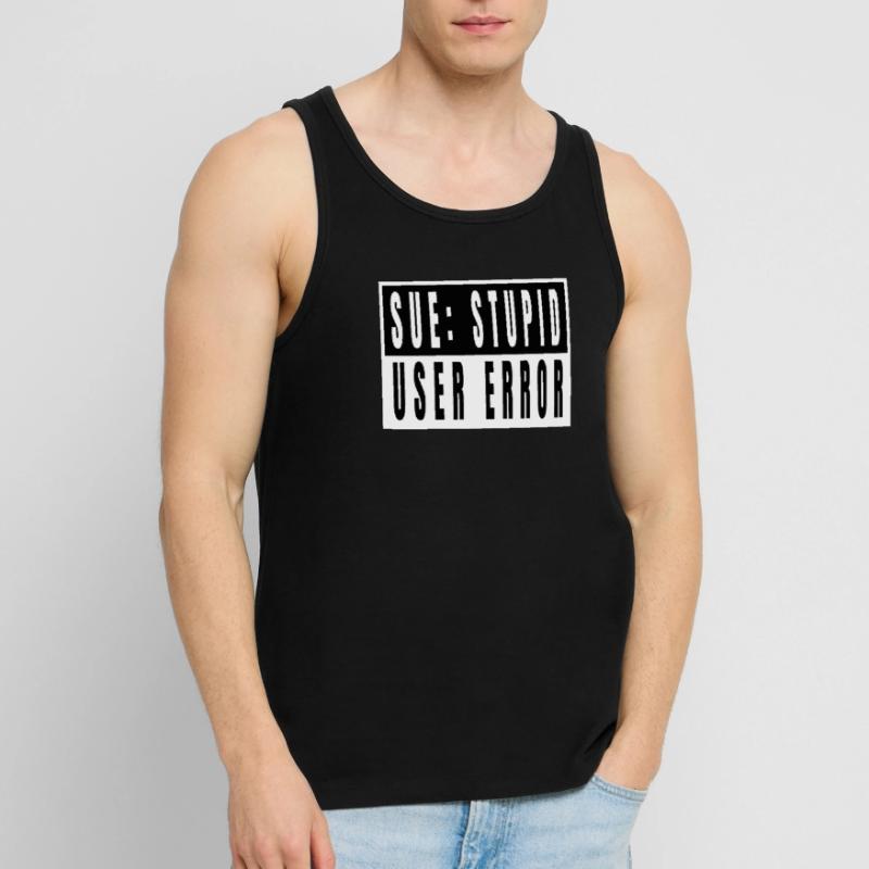hacking code hacking coding coding computer quote Männer Premium Bio Tank Top