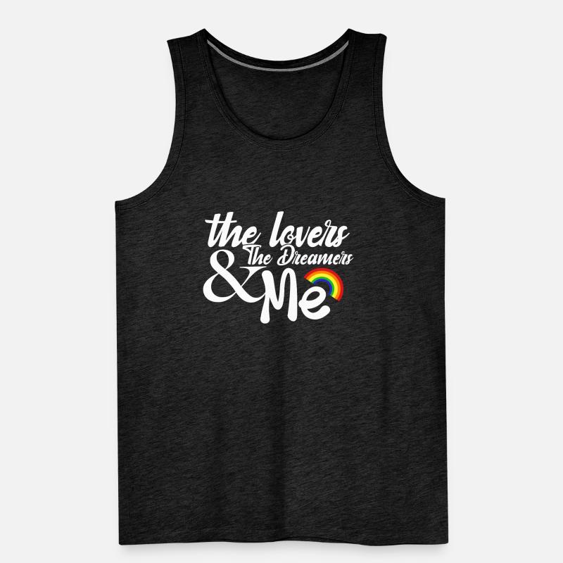 Rainbow Connection Men's Premium Organic Tank Top
