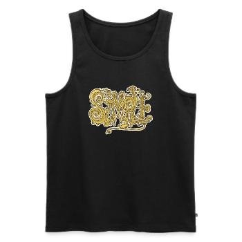 Graff Einfach - Männer Premium Bio Tank Top - Schwarz - Vorne - AI Model Male 178 light (178cm)