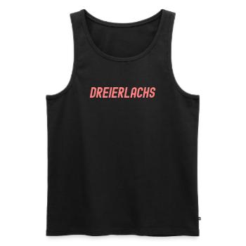 Dreierlachs Bremen 3erlachs Fisch Geschenk - Männer Premium Bio Tank Top - Schwarz - Vorne - Michal (187cm)