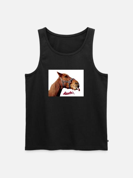 Ätsch! - Männer Premium Bio Tank Top - Schwarz