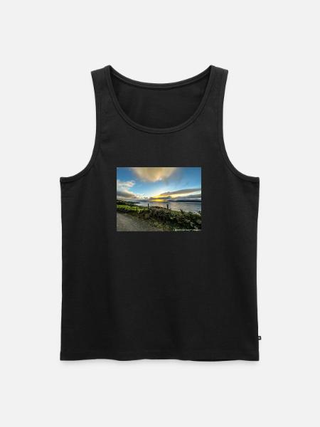An Irish Sunset - Men's Premium Organic Tank Top - black