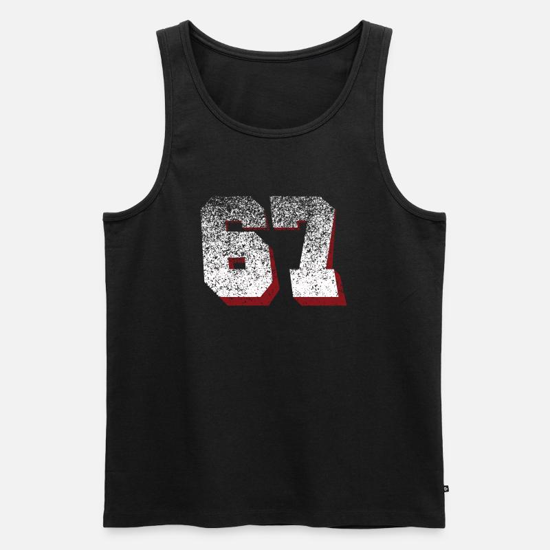 Bartın - Männer Premium Bio Tank Top - Schwarz