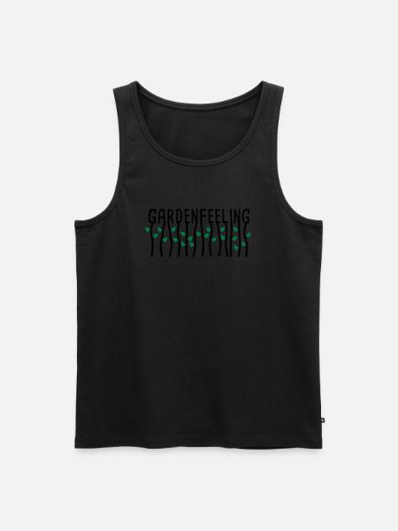 Gardenfeeling - Männer Premium Bio Tank Top - Schwarz