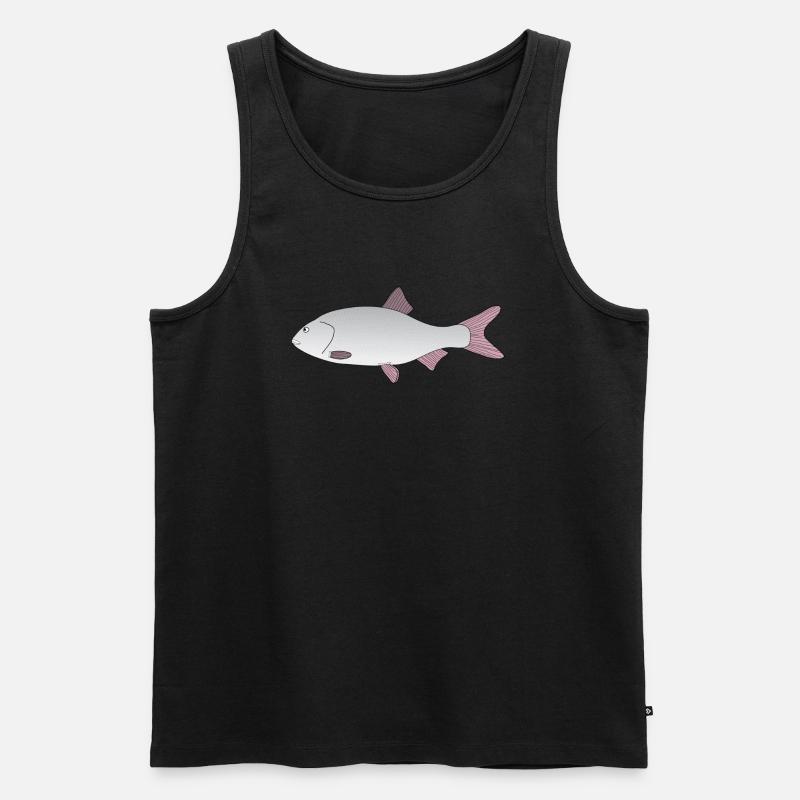 scarafaggio - Männer Premium Bio Tank Top - Schwarz