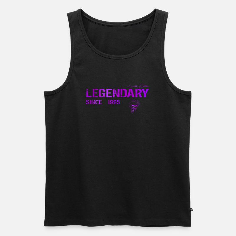 Legendary since 1995 Geschenk - Männer Premium Bio Tank Top - Schwarz