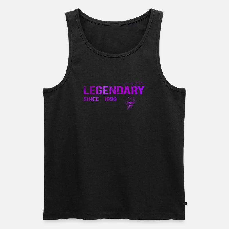 Legendary since 1996 Geschenk - Männer Premium Bio Tank Top - Schwarz