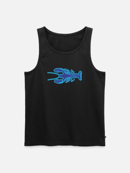 Lobster - Men's Premium Organic Tank Top - black