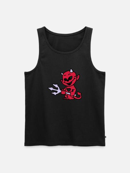 diable bebe - Débardeur bio Premium Homme - noir