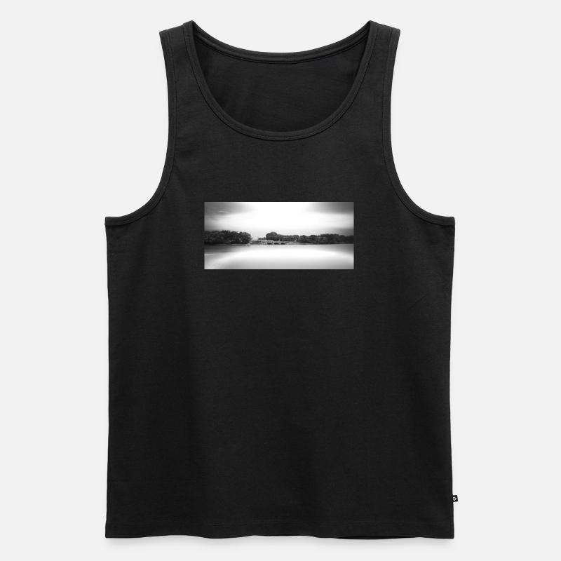 Foto - Männer Premium Bio Tank Top - Schwarz