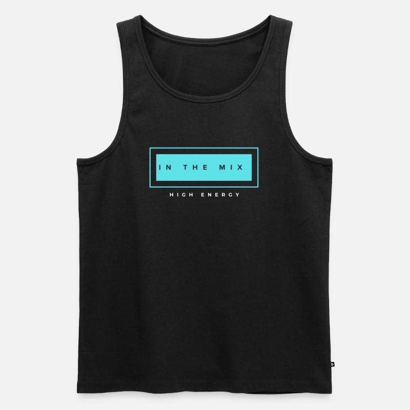 Bauform17 - Männer Premium Bio Tank Top - Schwarz