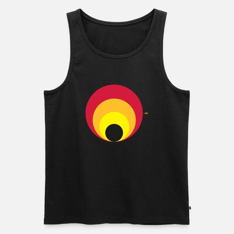 röhre - Männer Premium Bio Tank Top - Schwarz