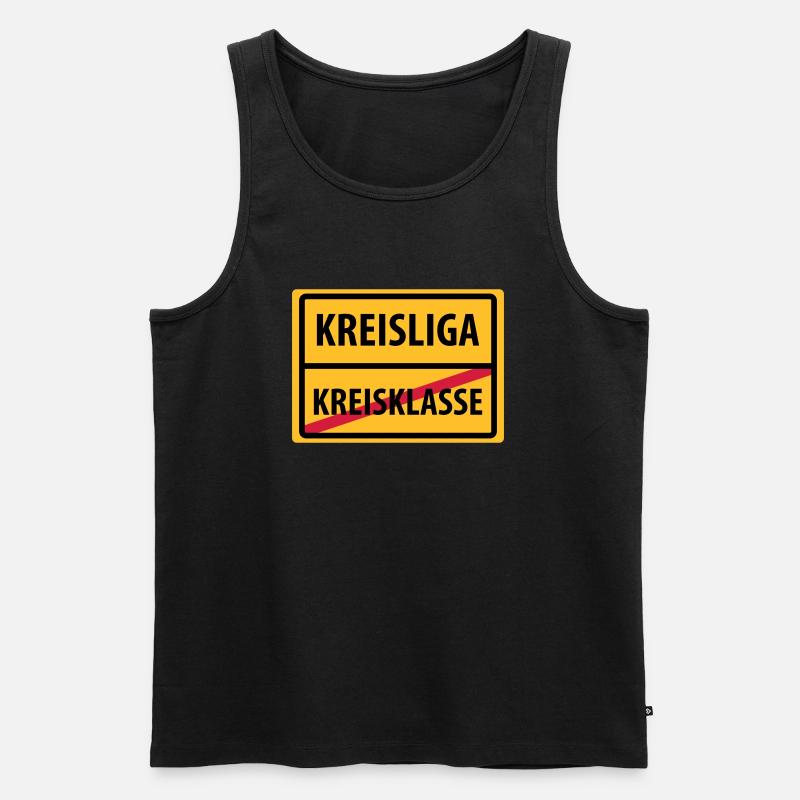 kreisliga climb circle class - Men's Premium Organic Tank Top - black