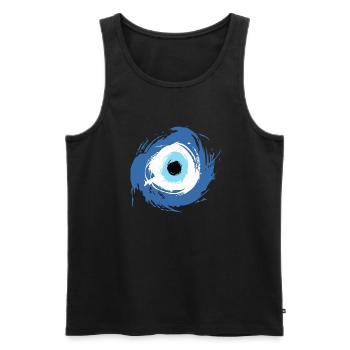 Nazar - Men's Premium Organic Tank Top - black - Front - AI Model Male 178 light (178cm)
