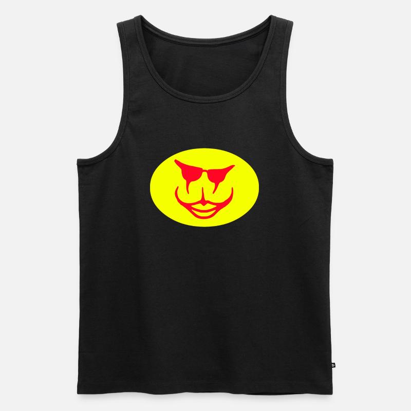 Sommer - Männer Premium Bio Tank Top - Schwarz