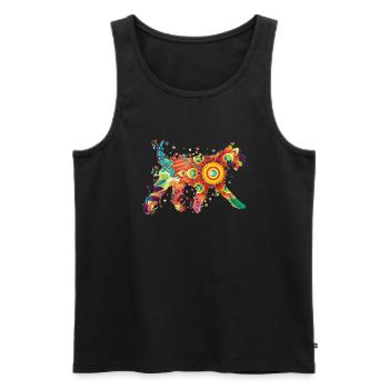 Riesenschnauzer Schnauzer Hund Hundebesitzer Hunde - Männer Premium Bio Tank Top - Schwarz - Vorne - Michal (187cm)
