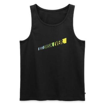 best cousin ever quote - Men's Premium Organic Tank Top - black - Front - Michal (187cm)