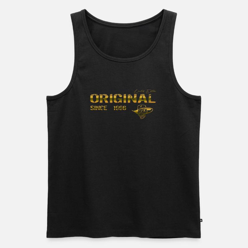 Original since 1996 - Männer Premium Bio Tank Top - Schwarz