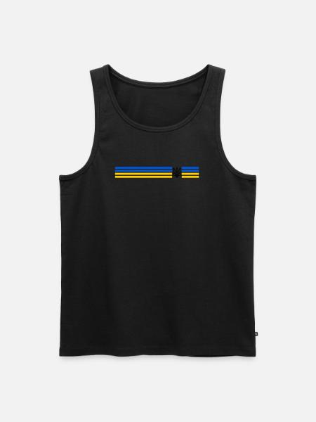 UKRAINE Sporty - Men's Premium Organic Tank Top -