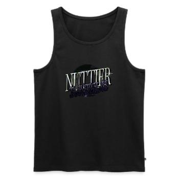 birthday present birthday present idea beach - Men's Premium Organic Tank Top - black - Front - AI Model Male 178 light (178cm)