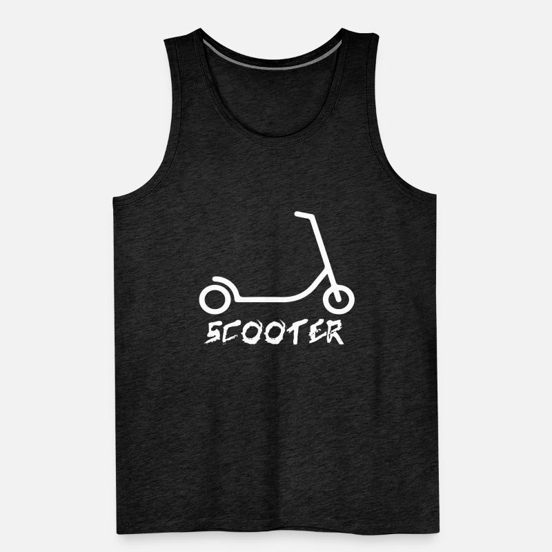 E-Scooter E-Roller Scooter Débardeur bio Premium Homme