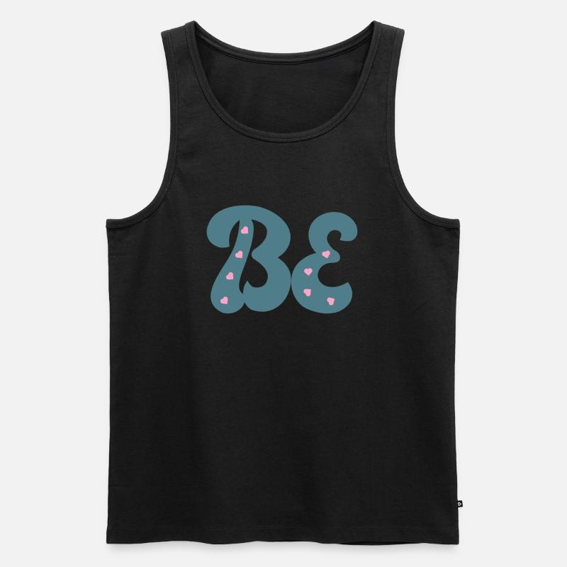 Sein - Männer Premium Bio Tank Top - Schwarz